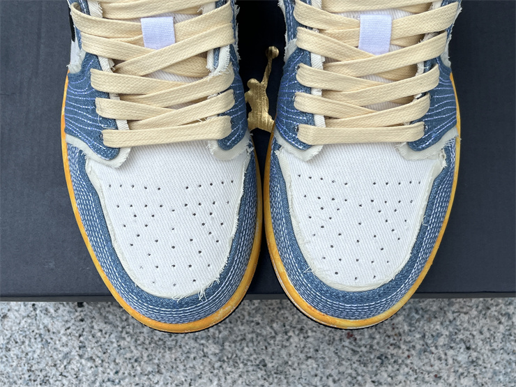 Air Jordan Low Sashiko Denim Sneakercool