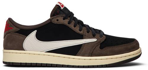 Travis Scott x Air Jordan 1 Low 'Mocha' - SneakerCool.com