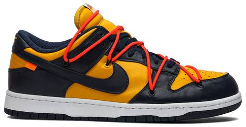 nike dunk low university gold