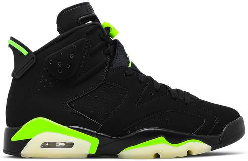 black and green jordan 6 glow in the dark