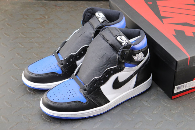 Air Jordan 1 Retro High OG 'Royal Toe' - SneakerCool.com