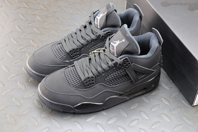 Air Jordan 4 Retro 'Black Cat' 2020 - SneakerCool.com