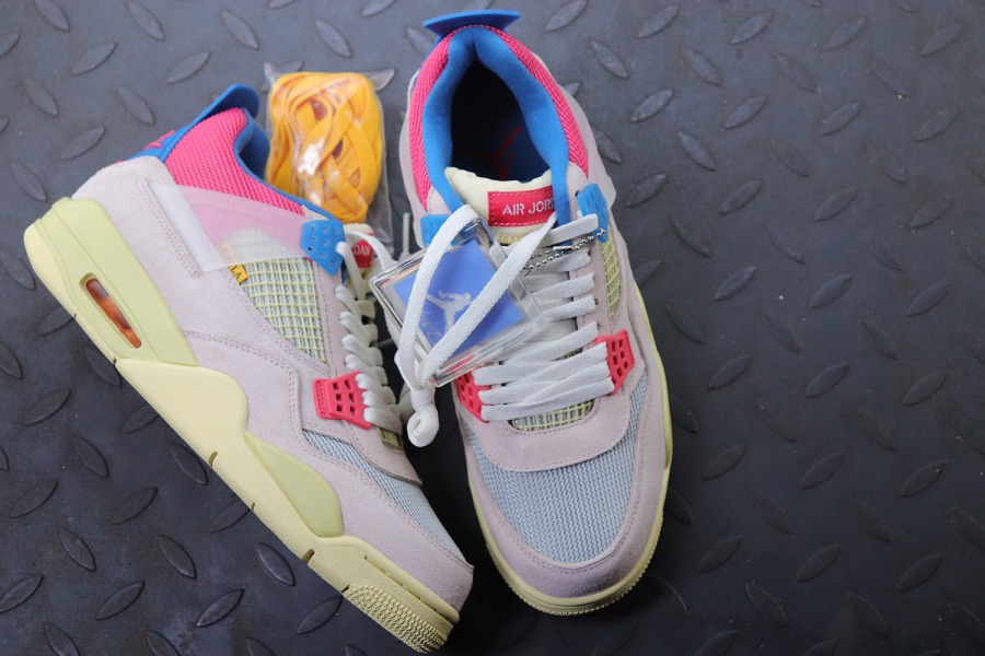 union la x air jordan 4 guava ice