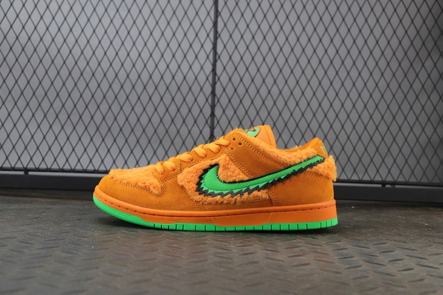 Grateful Dead x Dunk Low SB 'Orange Bear' - SneakerCool.com