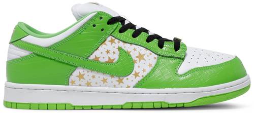 green yellow and white dunks