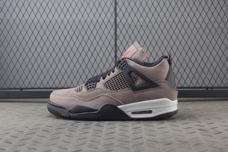 This Is What The Air Jordan 4 Taupe Haze Looks Like Once You Remove The  Cracked Overlay • KicksOnFire.com
