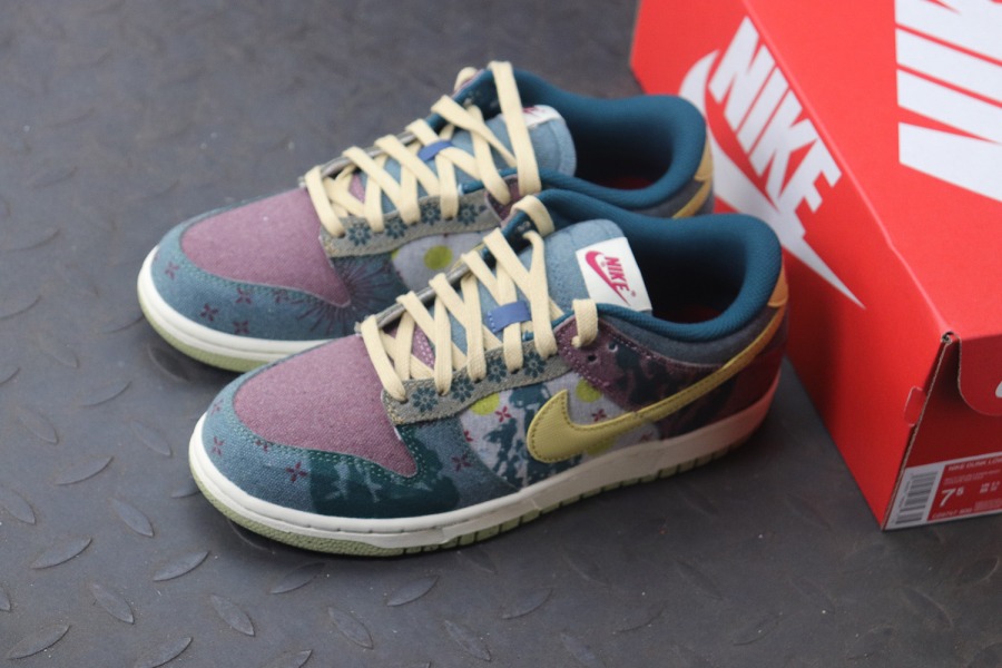 Dunk Low 'Community Garden' - SneakerCool.com