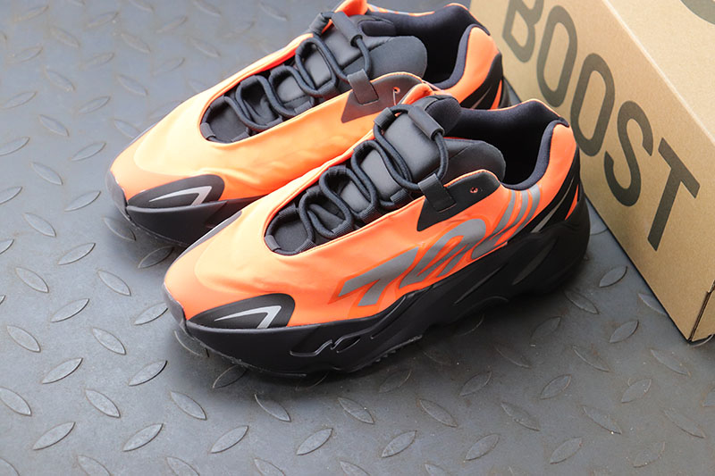 Yeezy Boost 700 MNVN 'Orange' - SneakerCool.com