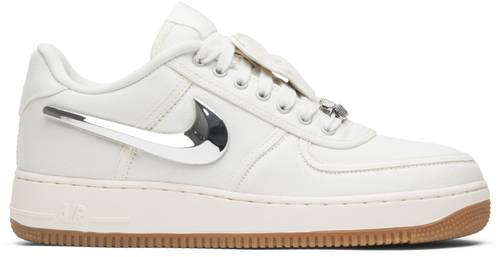 travis scott x nike air force 1 low sail mens