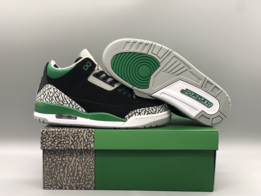 Air Jordan 3 Retro 'Pine Green' - SneakerCool.com