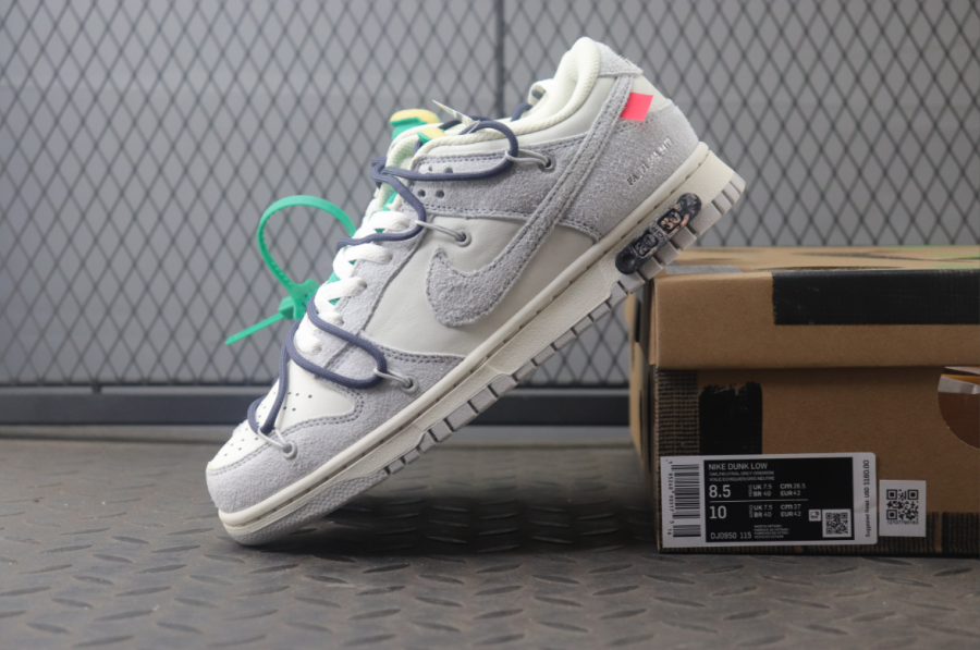 Off-White x Dunk Low 'Lot 20 of 50' - SneakerCool.com