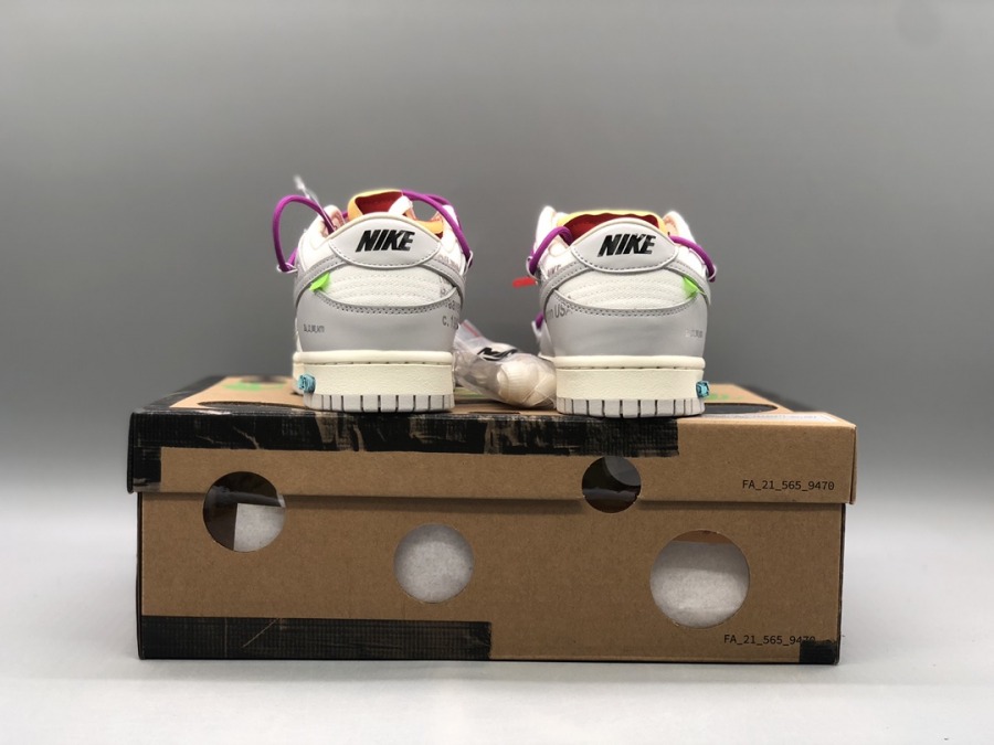 Off-White x Dunk Low 'Lot 45 of 50 
