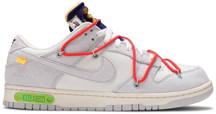 offwhite dunk lot 13