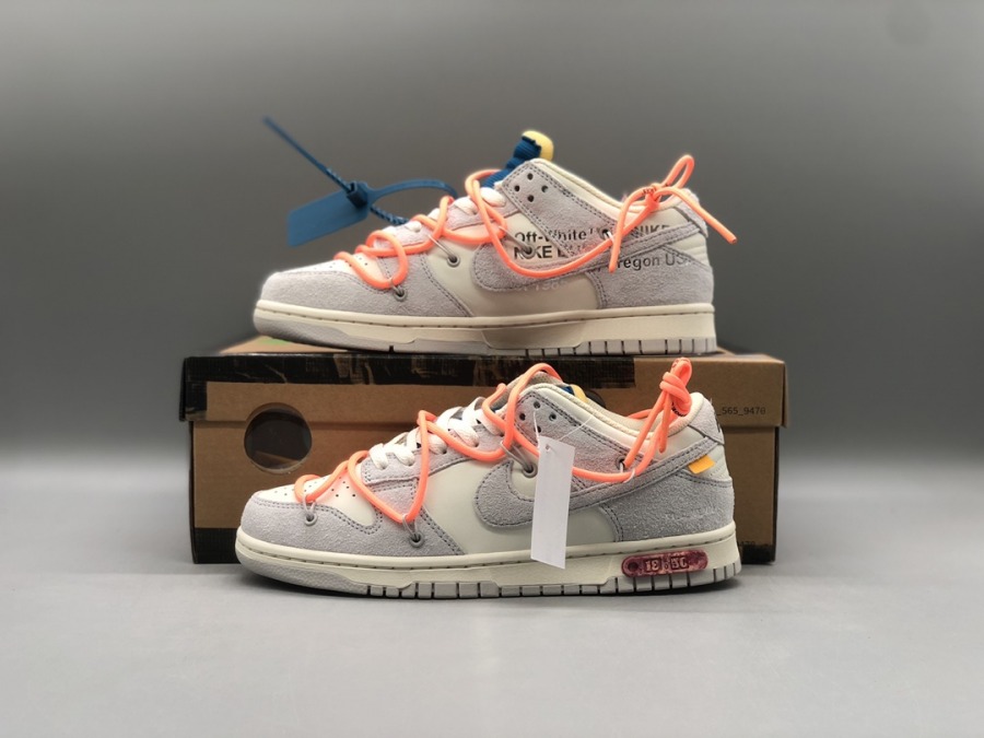 Off-White x Dunk Low 'Lot 19 of 50' - SneakerCool.com