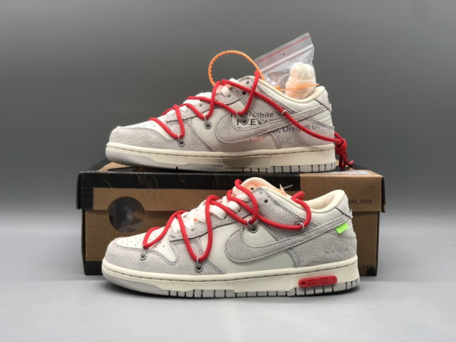 Off-White x Dunk Low 'Lot 40 of 50' - SneakerCool.com