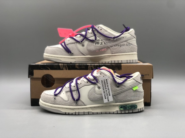 Off-White x Dunk Low 'Lot 15 of 50' - SneakerCool.com