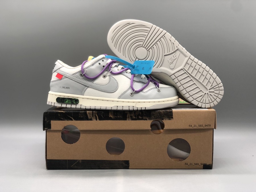 Off-White x Dunk Low 'Lot 47 of 50' - SneakerCool.com