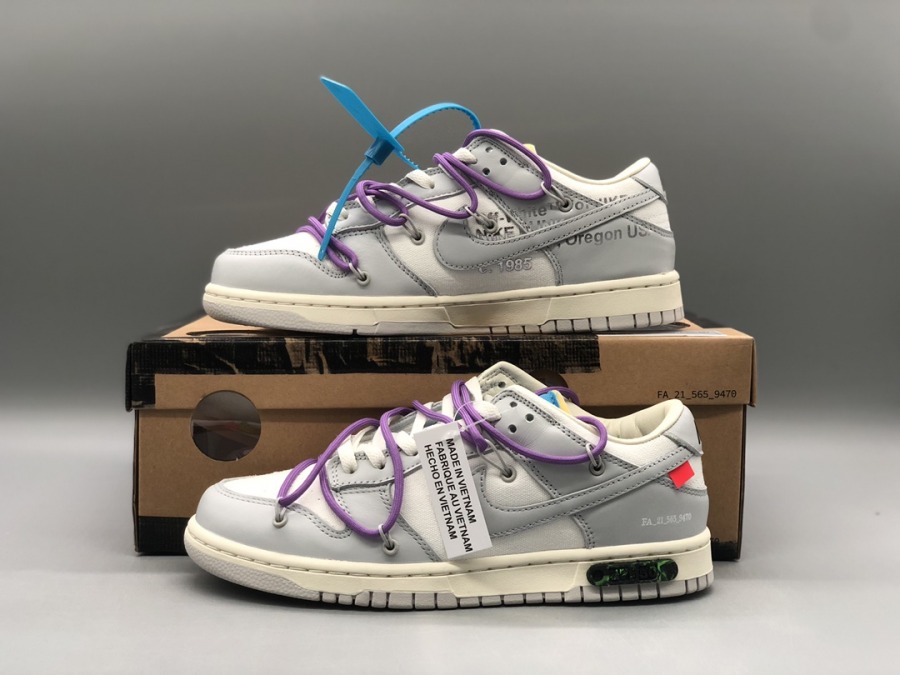 Off-White x Dunk Low 'Lot 47 of 50' - SneakerCool.com