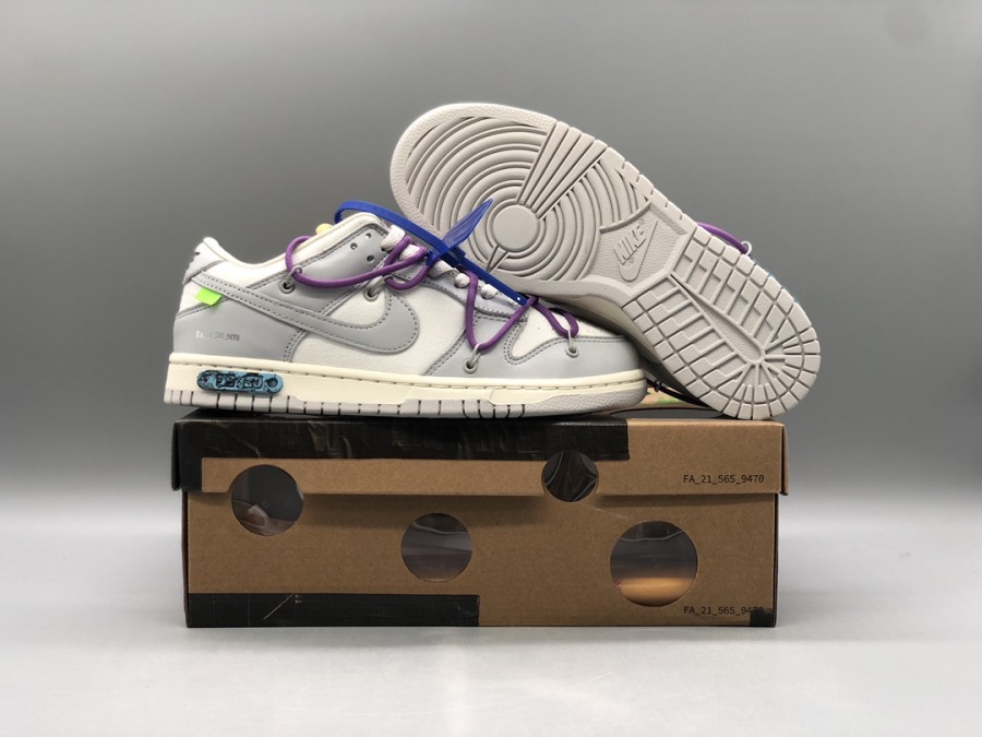 Off-White x Dunk Low 'Lot 48 of 50' - SneakerCool.com
