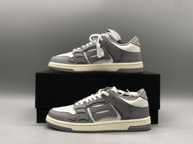 Amiri Skel Top Low 'Grey' - SneakerCool.com