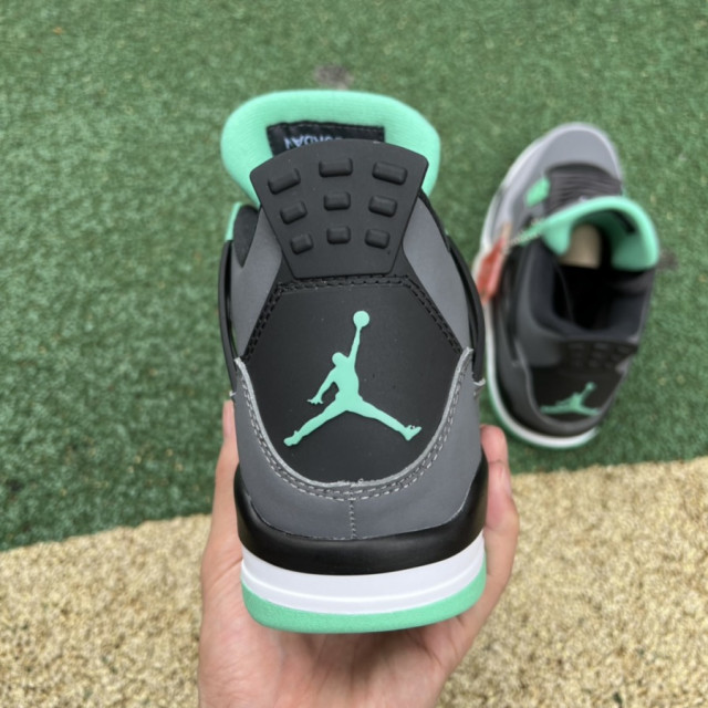 green glow jordans