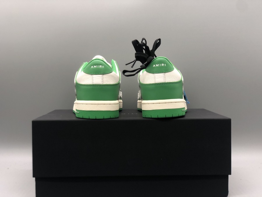 amiri skel top low green