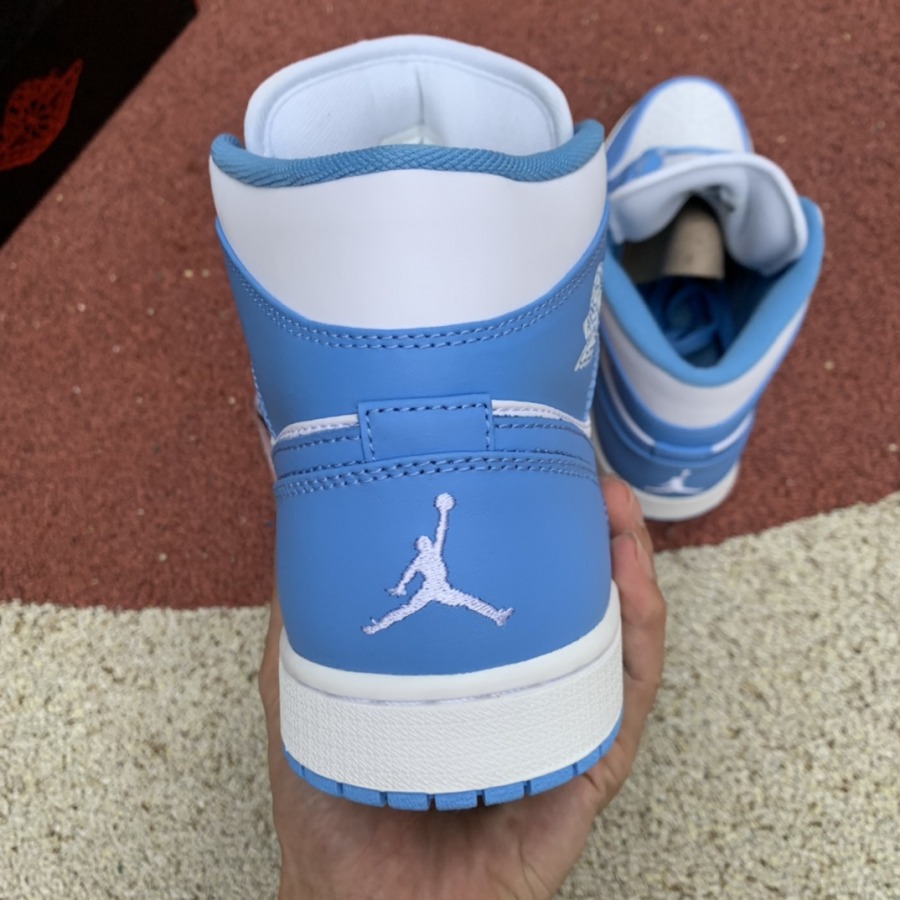 Air Jordan 1 Mid 'UNC' - SneakerCool.com