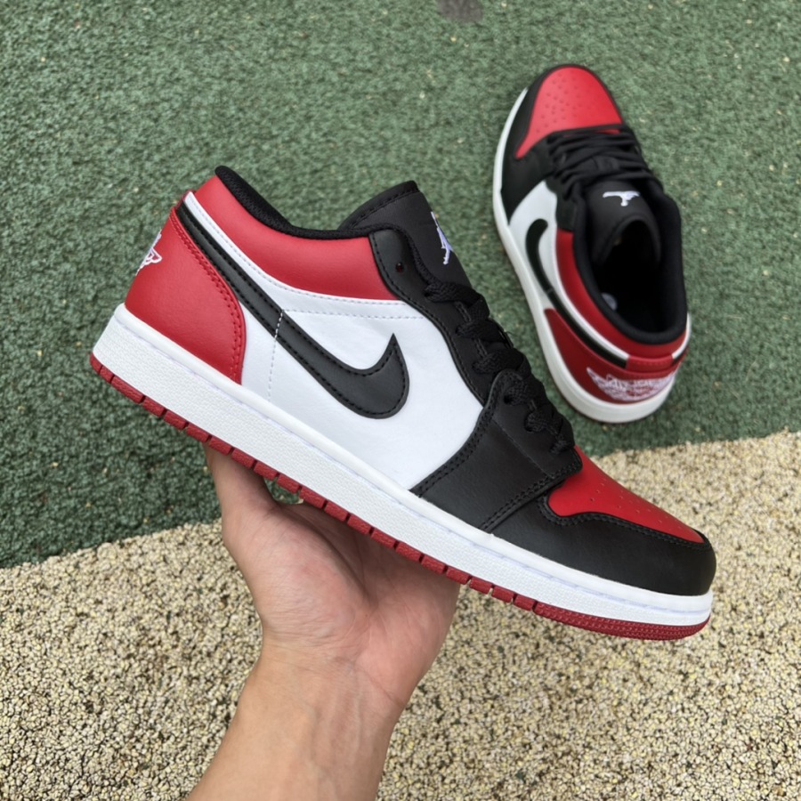 Air Jordan 1 Low 'Bred Toe' - SneakerCool.com