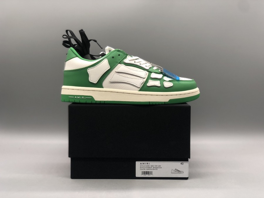 amiri skel top low green