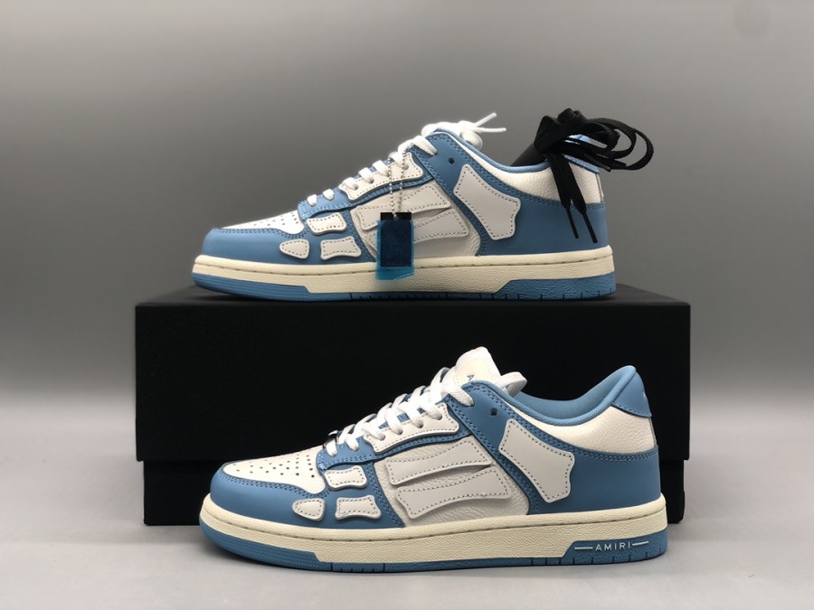 Amiri Skel Top Low 'Powder Blue' - SneakerCool.com