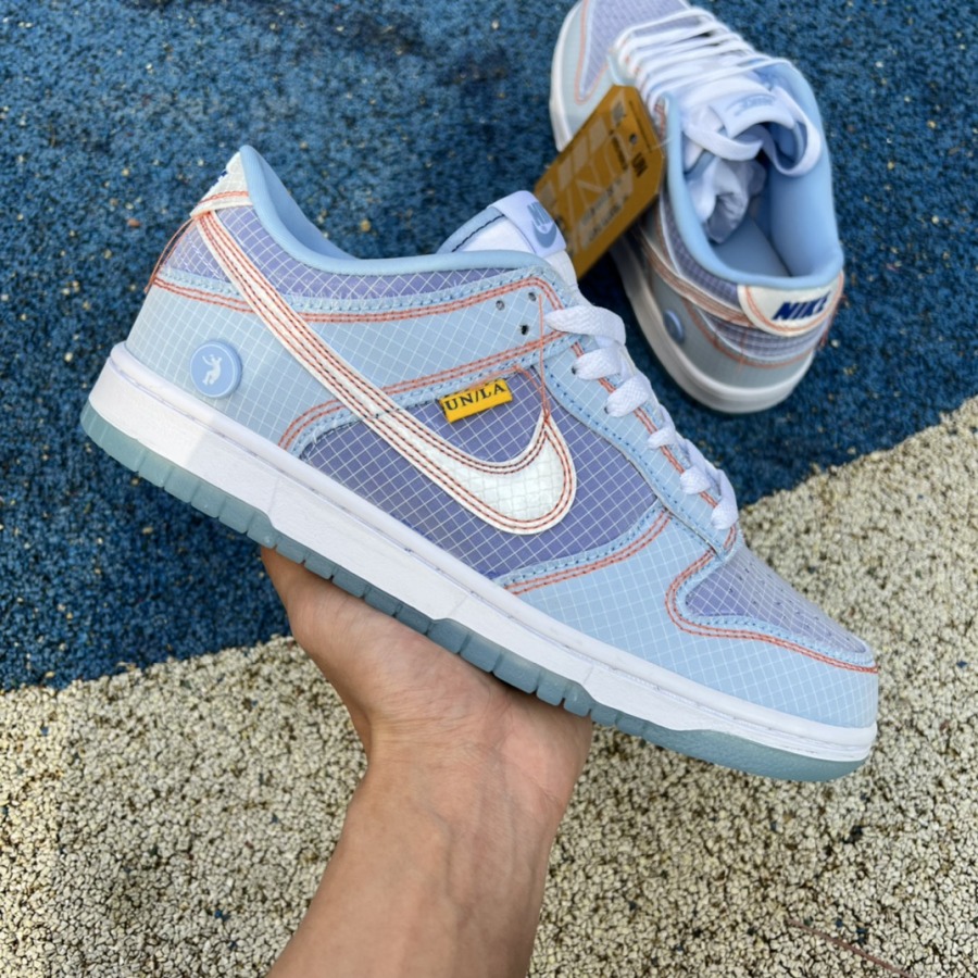 Union LA x Nike Dunk Low 'Passport Pack - Argon' - SneakerCool.com