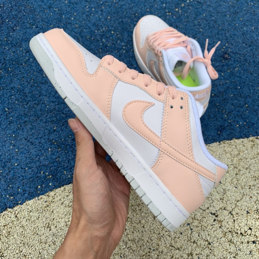 women's dunk low next nature pale coral