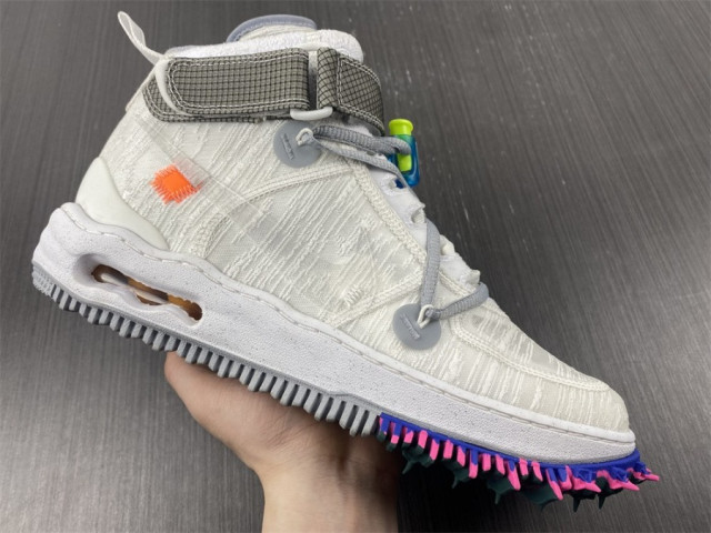 Off-White x Nike Air Force 1 Mid 'White' - SneakerCool.com