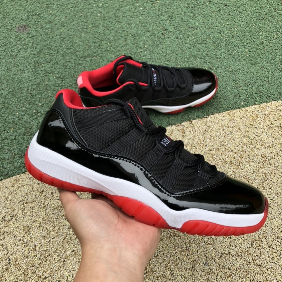 Air Jordan 11 Retro Low 'Bred' - SneakerCool.com