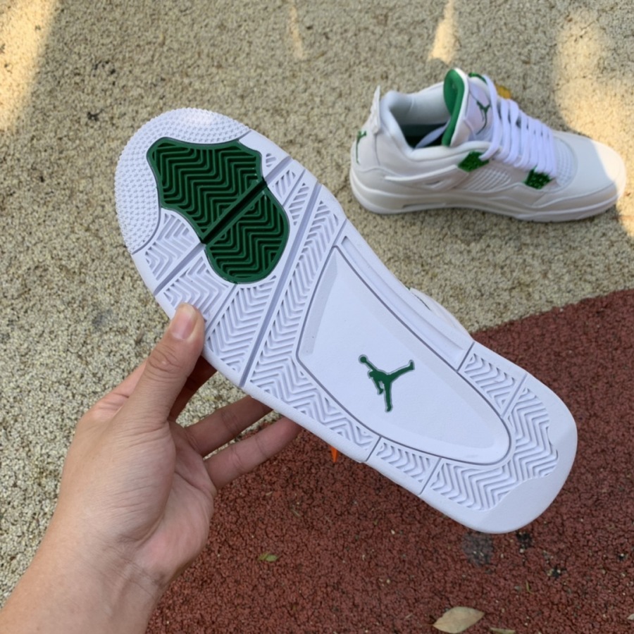 air jordan 4 green metallic