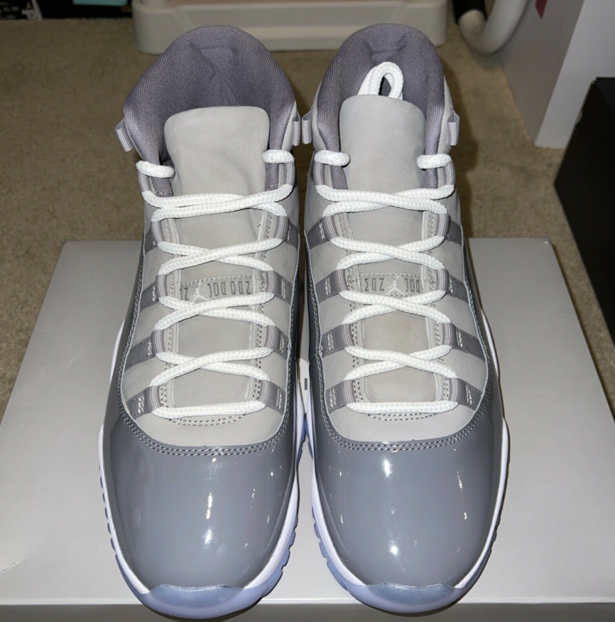 jordan 11 cool grey low size 12