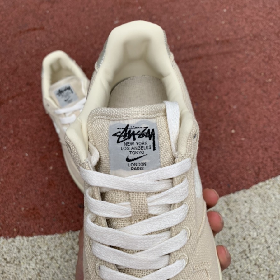 stüssy x nike air force 1 low fossil