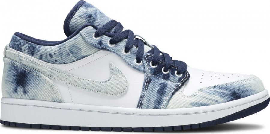 nike air jordan 1 low se washed denim