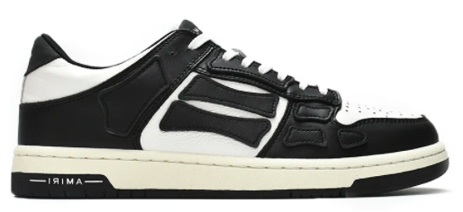 Amiri Skel Top Low 'Black White' - SneakerCool.com