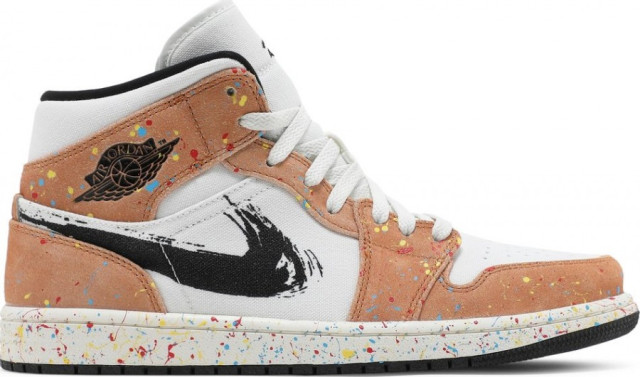 air jordan 1 brushstroke
