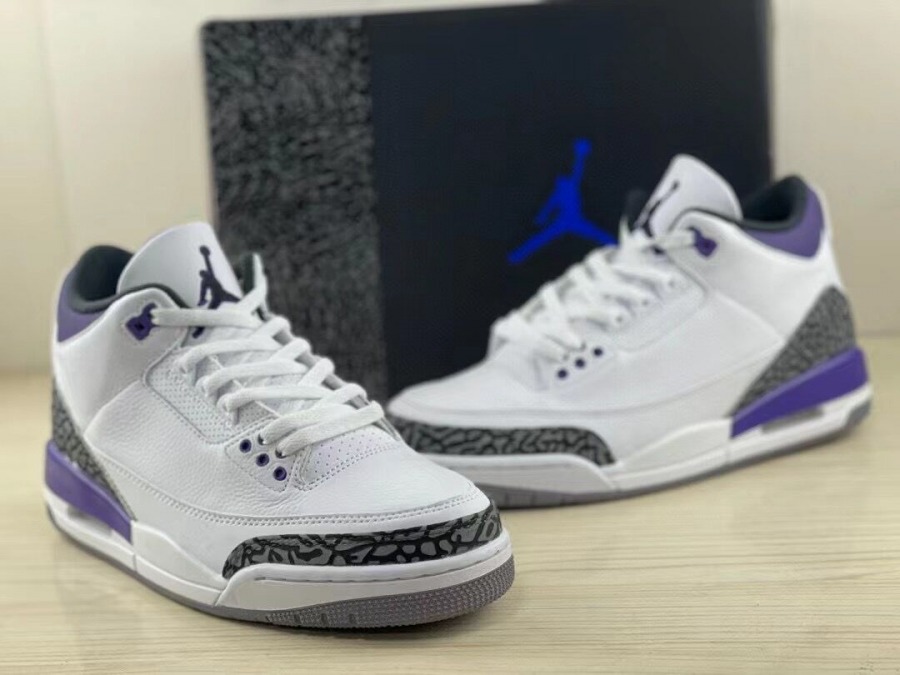 Air Jordan 3 Retro 'Dark Iris' - SneakerCool.com