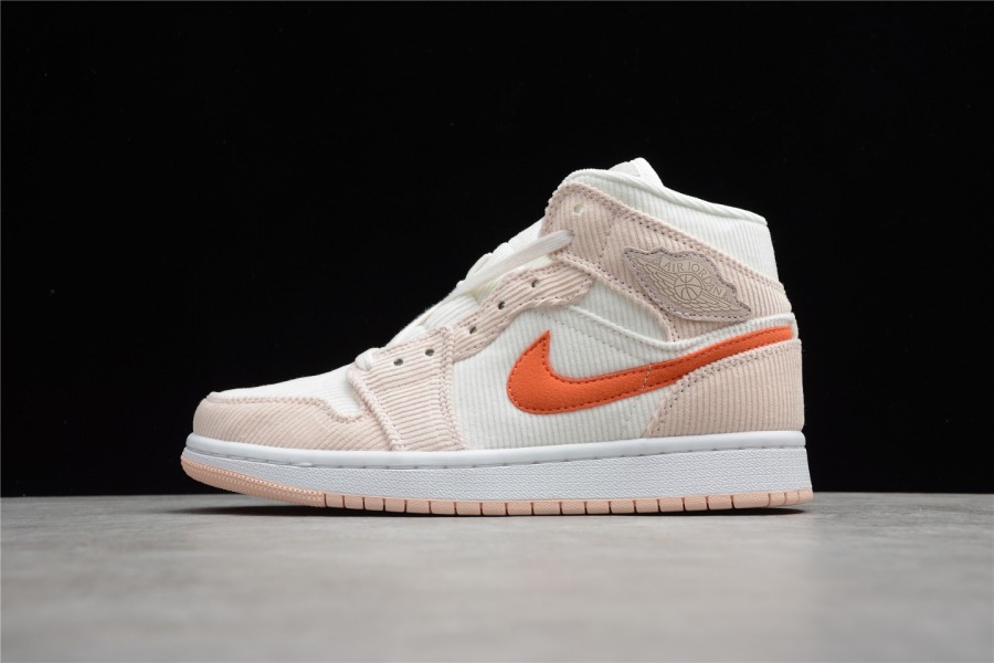 wmns air jordan 1 mid corduroy