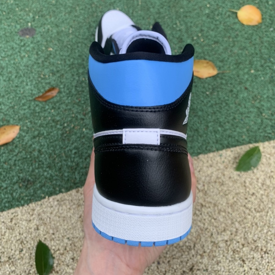 Air Jordan 1 Mid 'University Blue' - SneakerCool.com