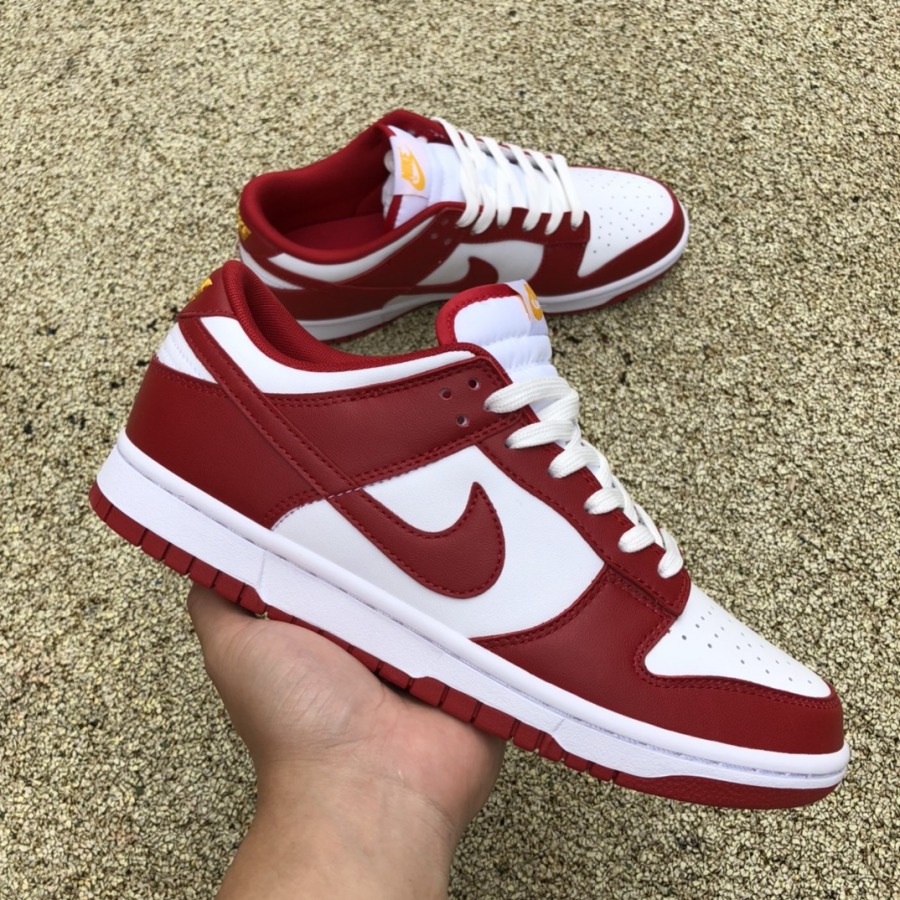 Dunk Low 'Gym Red' - SneakerCool.com