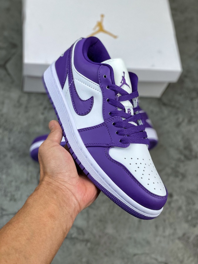 Nike Air Jordan 1 Low SE “Aquatone and Psychic Purple” Fan