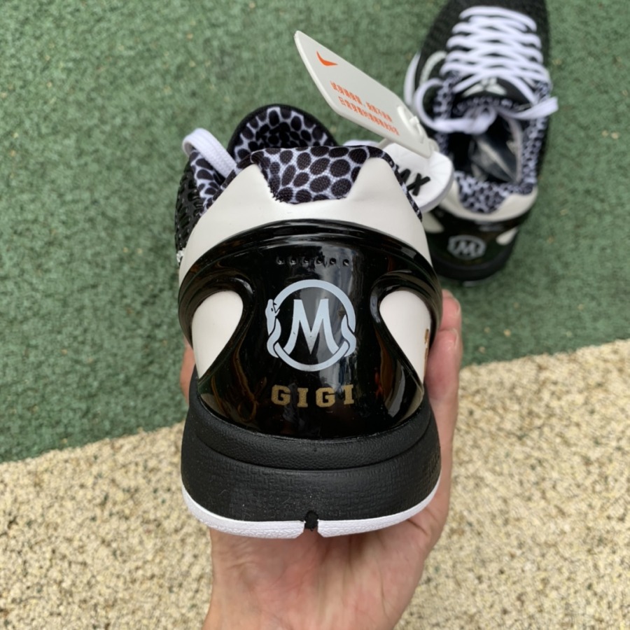 Nike Zoom Kobe 6 Protro Mambacita Sweet 16 CW2190-002 Black/White-Metallic Gold Sneakers