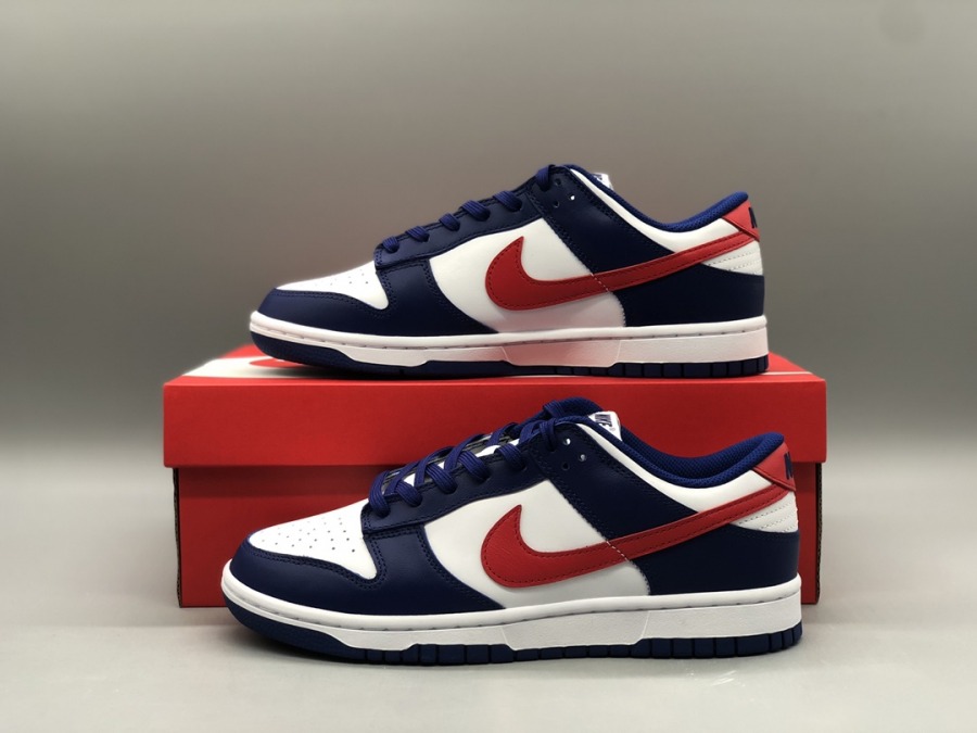 Wmns Dunk Low 'USA' - SneakerCool.com