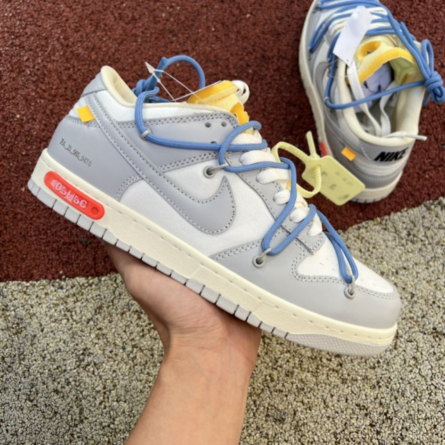 Off-White x Dunk Low 'Lot 05 of 50' - SneakerCool.com