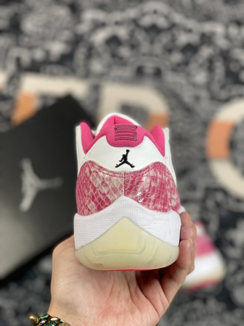 wmns air jordan 11 retro low pink snakeskin womens stores