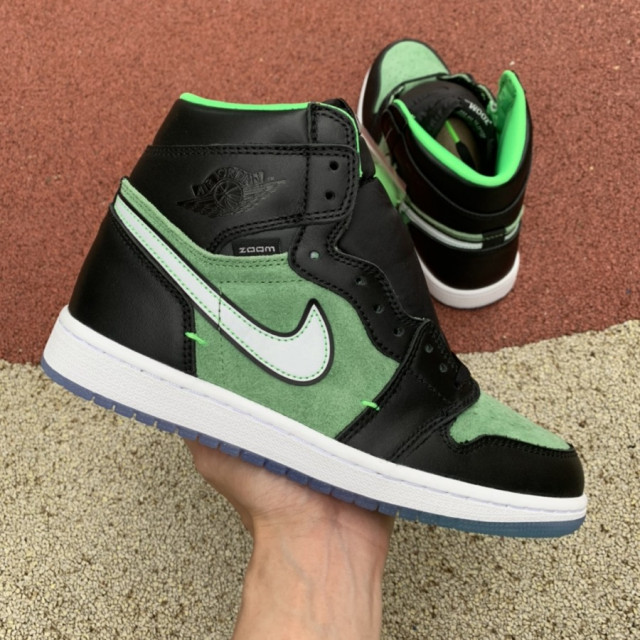 Air Jordan 1 High Zoom 'Zen Green' - SneakerCool.com
